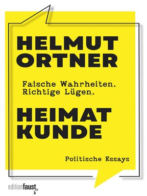 cover image of Heimatkunde